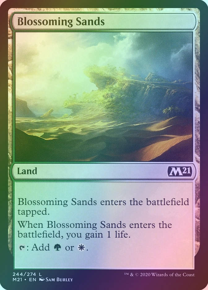Blossoming Sands (M21) (244) / Foil