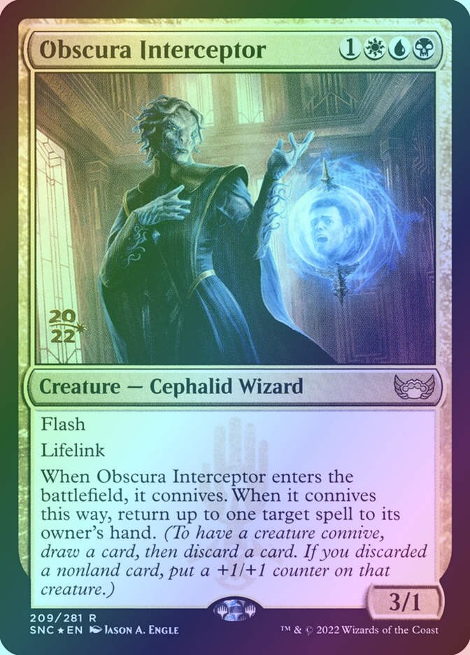 Obscura Interceptor (PSNC) (209s) / Foil