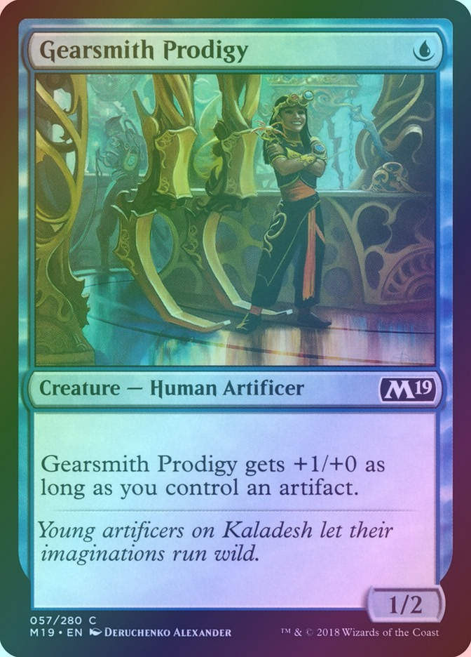 Gearsmith Prodigy (M19) (57) / Foil