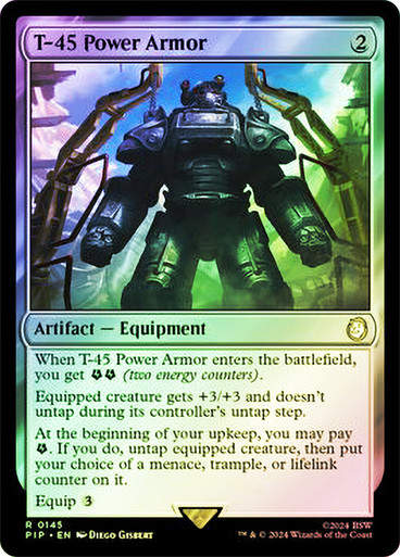 T-45 Power Armor (pip) (145) / Foil
