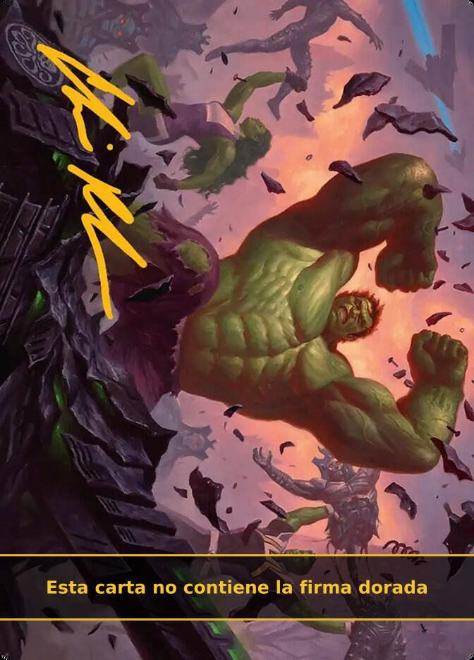 HULK SMASH! (AMSH) (10) / No Firmada