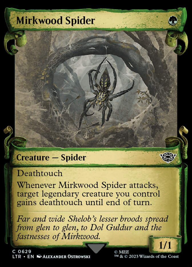 Mirkwood Spider (LTR) (629) / Showcase
