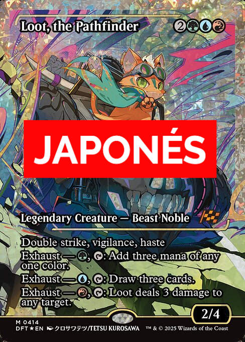 Loot, the Pathfinder (DFT) (414) / Fracture Foil JP