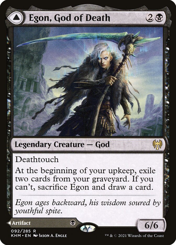 Egon, God of Death // Throne of Death (KHM) (92) — cara 1 de 2