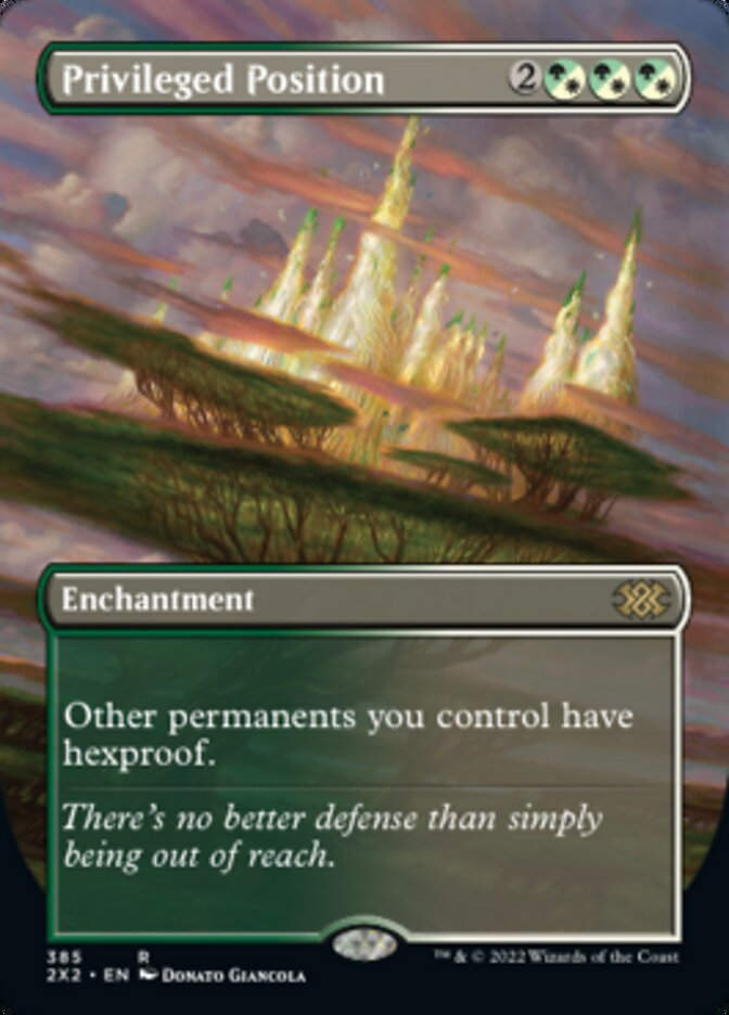 Privileged Position (2X2) / Borderless