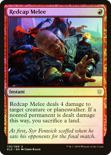 Redcap Melee (ELD) (135) / Foil