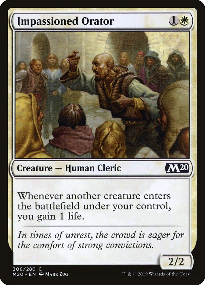 Impassioned Orator (M20) (306)