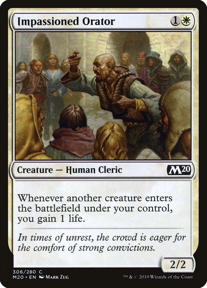 Impassioned Orator (M20) (306)