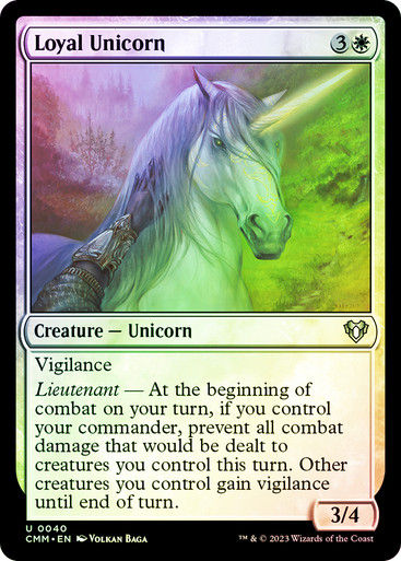 Loyal Unicorn (cmm) / Foil