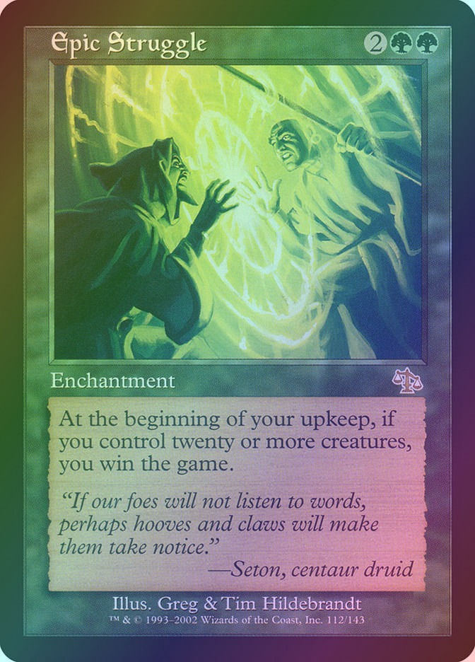 Epic Struggle (JUD) (112) / Foil