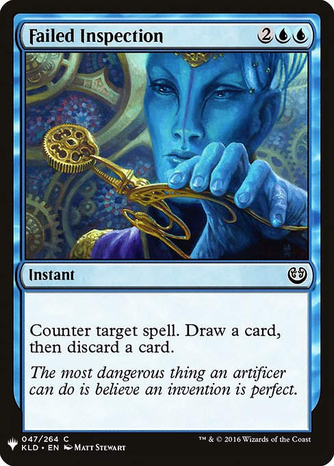 Failed Inspection (PLST) (KLD-47)
