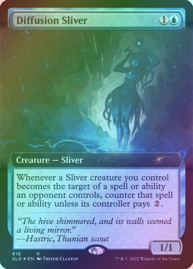Diffusion Sliver (SLD) (618) / Extended Art / Foil