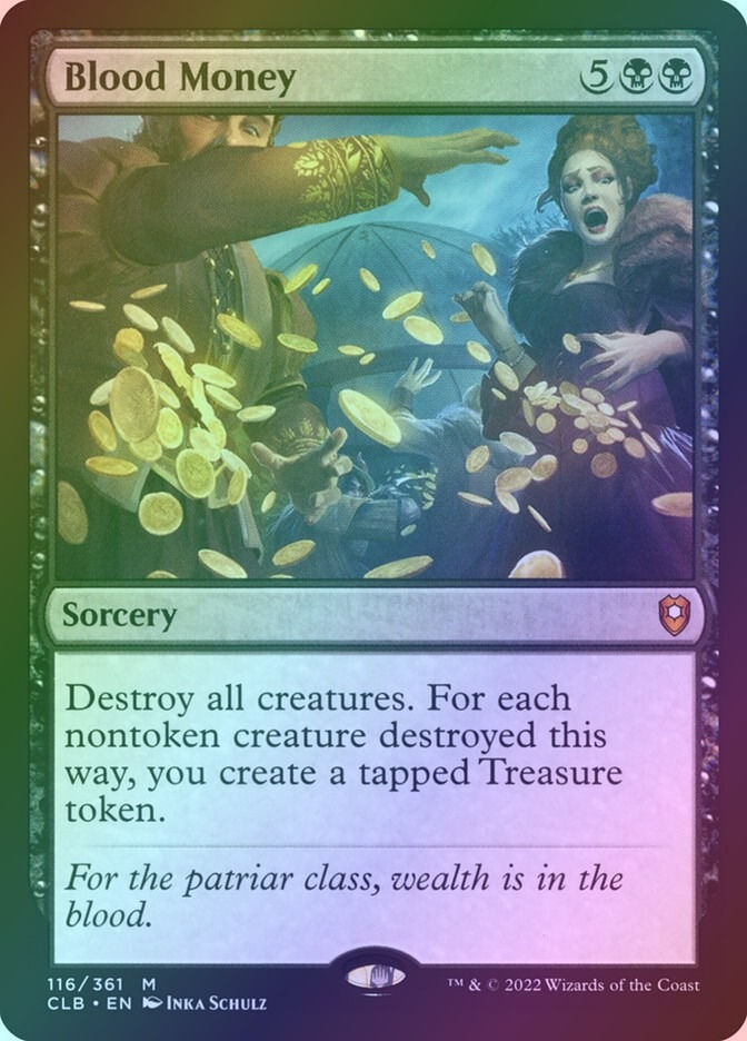 Blood Money (CLB) (116) / Foil