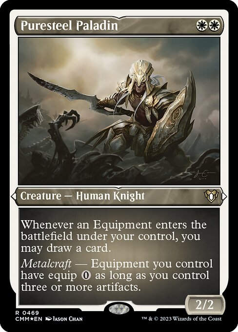 Puresteel Paladin (cmm) / Foil Etched