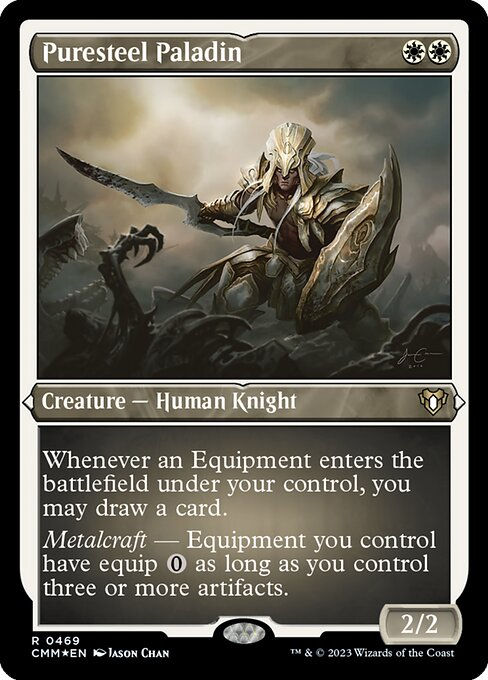 Puresteel Paladin (cmm) / Foil Etched