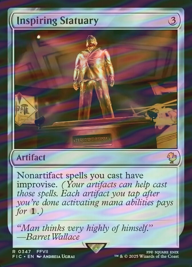 Inspiring Statuary (FIC) (347) / Surge Foil