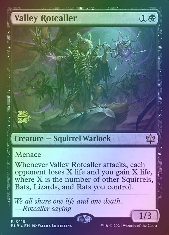 Valley Rotcaller (PBLB) (119s) / Foil