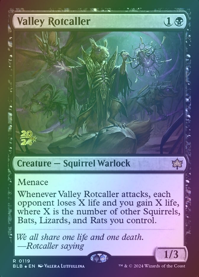 Valley Rotcaller (PBLB) (119s) / Foil