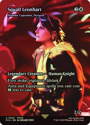Danitha Capashen, Paragon (FCA) (22) / Borderless / Foil
