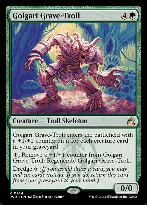 Golgari Grave-Troll (rvr) (144)