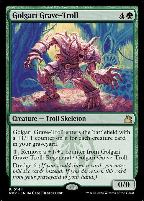 Golgari Grave-Troll (rvr) (144)