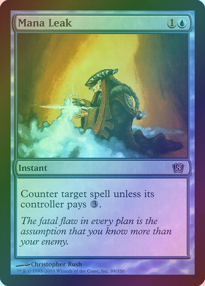 Mana Leak (8ED) (89★) / Foil