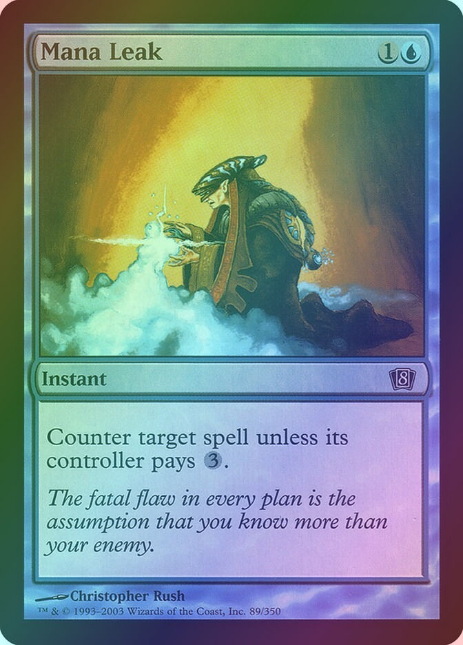 Mana Leak (8ED) (89★) / Foil