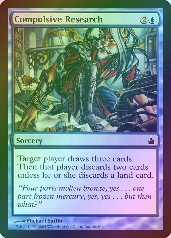 Compulsive Research (RAV) (40) / Foil
