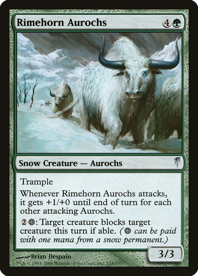 Rimehorn Aurochs (CSP) (118)