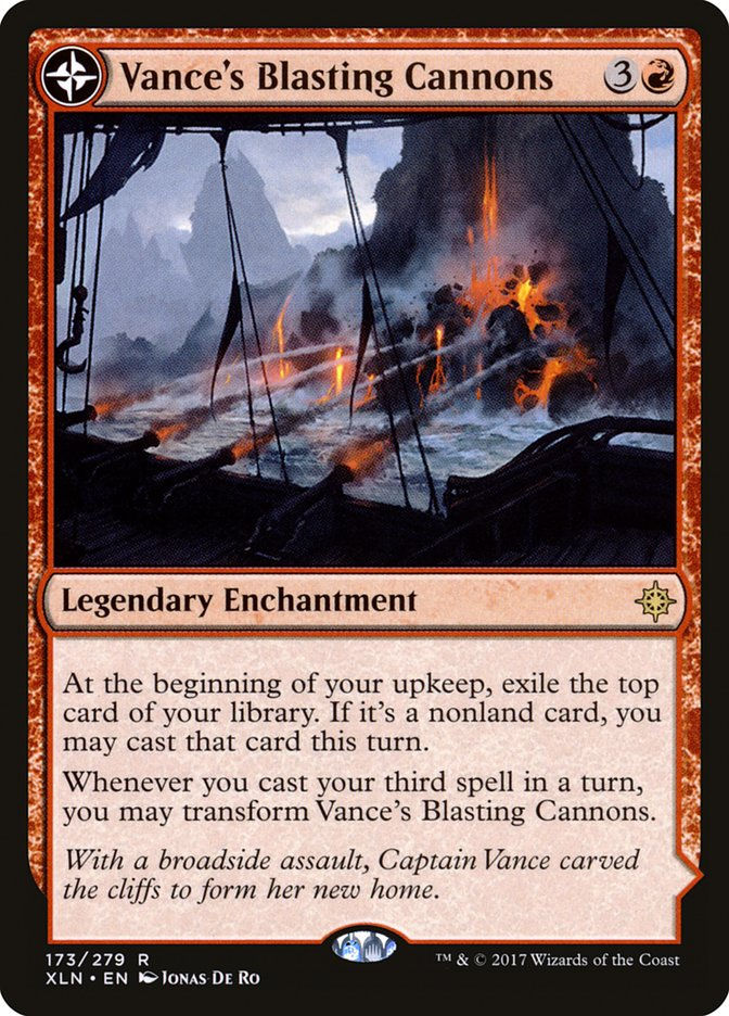 Vance's Blasting Cannons // Spitfire Bastion (XLN) (173) — cara 1 de 2