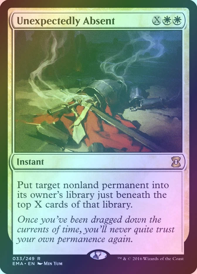 Unexpectedly Absent (EMA) (33) / Foil