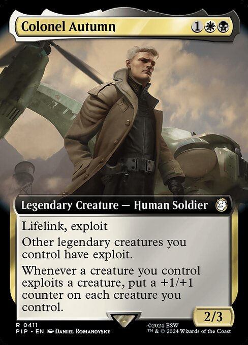 Colonel Autumn (pip) (411) / Extended Art
