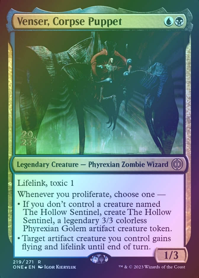 Venser, Corpse Puppet (PONE) (219s) / Foil