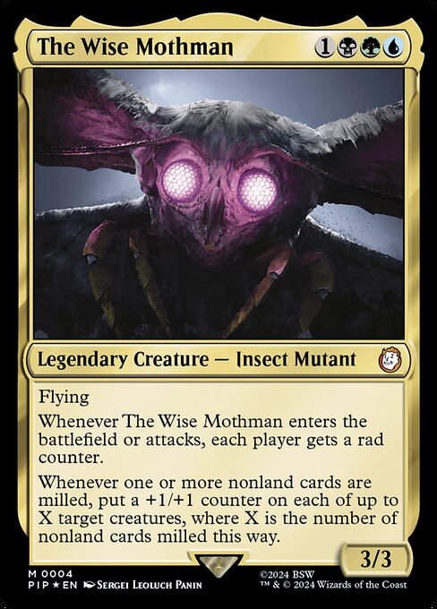 The Wise Mothman (pip) (4) / Foil