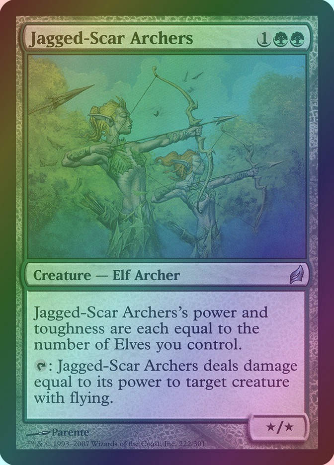 Jagged-Scar Archers (LRW) (222) / Foil