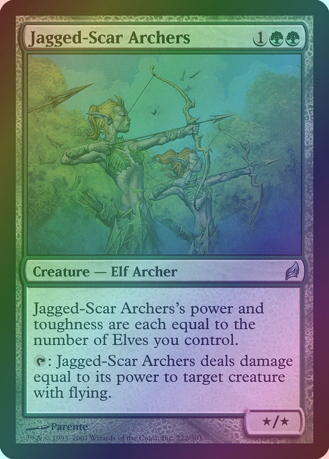 Jagged-Scar Archers (LRW) (222) / Foil