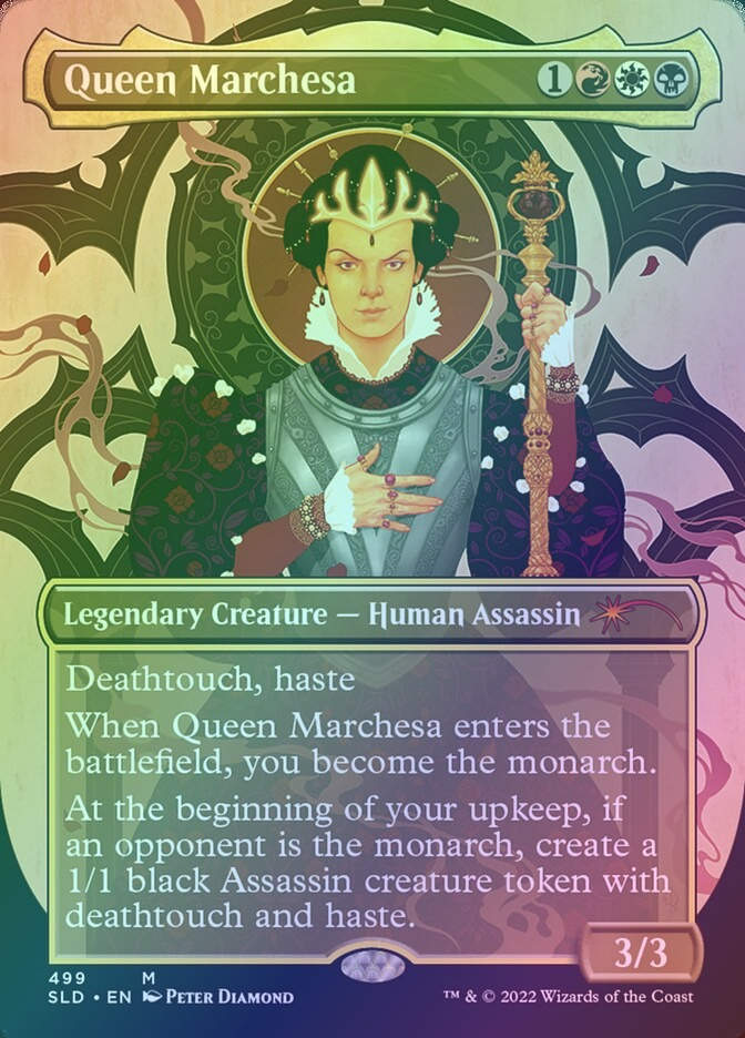 Queen Marchesa (SLD) (499) / Borderless / Foil