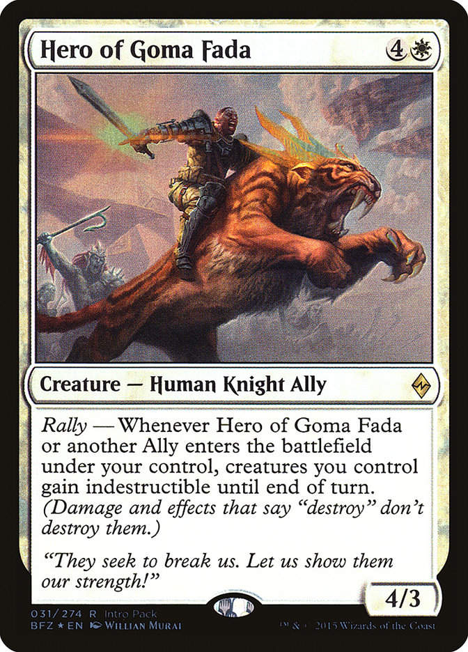 Hero of Goma Fada (PBFZ) (31) / Foil