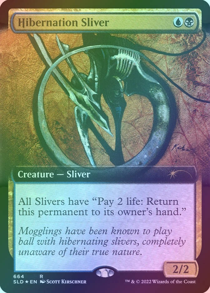 Hibernation Sliver (SLD) (664) / Extended Art / Foil