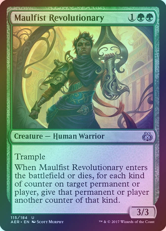 Maulfist Revolutionary (AER) (115) / Foil