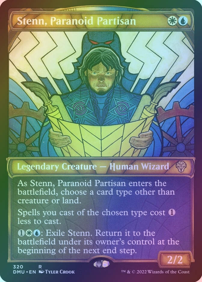 Stenn, Paranoid Partisan (DMU) (320) / Showcase / Foil