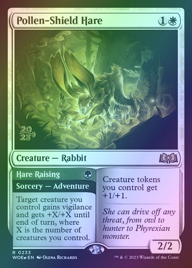 Pollen-Shield Hare // Hare Raising (PWOE) (233s) / Foil