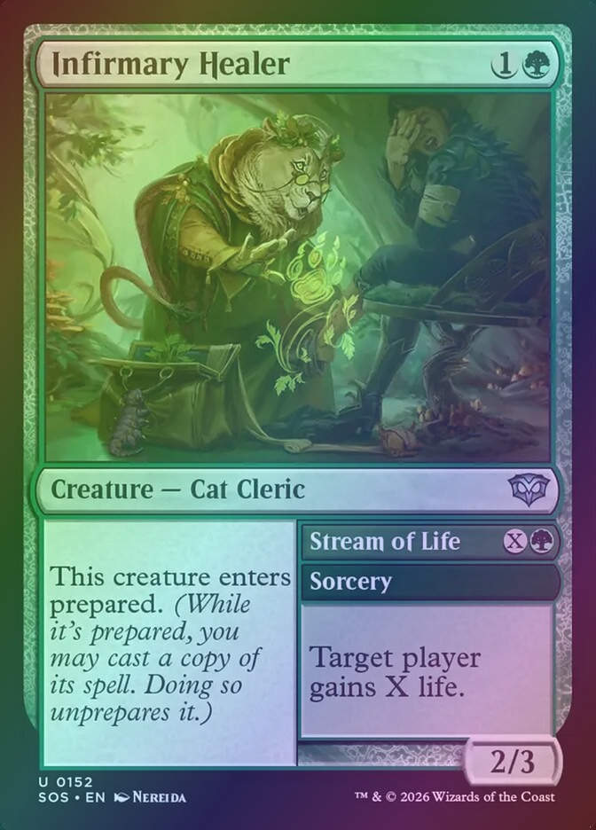Infirmary Healer // Stream of Life (SOS) (152) / Foil