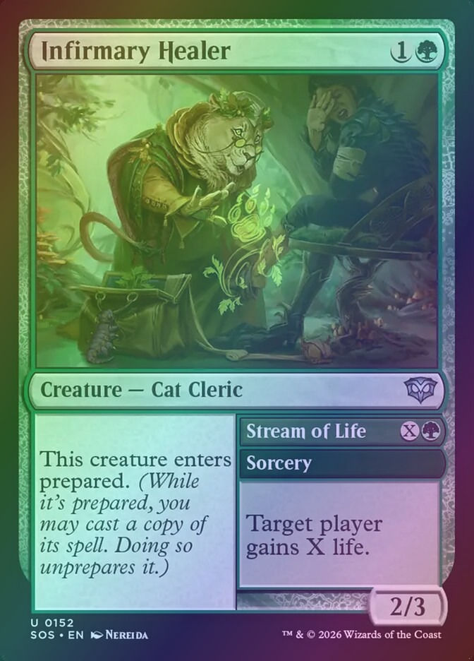 Infirmary Healer // Stream of Life (SOS) (152) / Foil