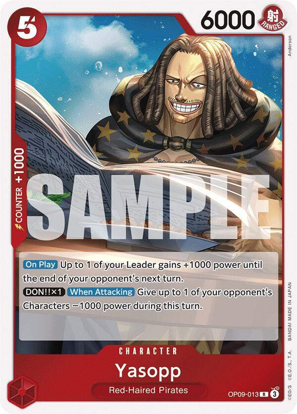 Yasopp (OP09-013) / Foil