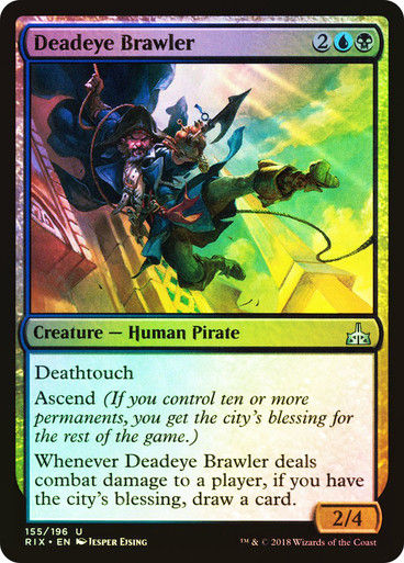Deadeye Brawler (RIX) (155) / Foil