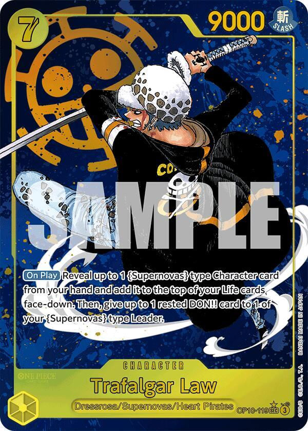Trafalgar Law (119) (Parallel) (OP10-119) / Foil