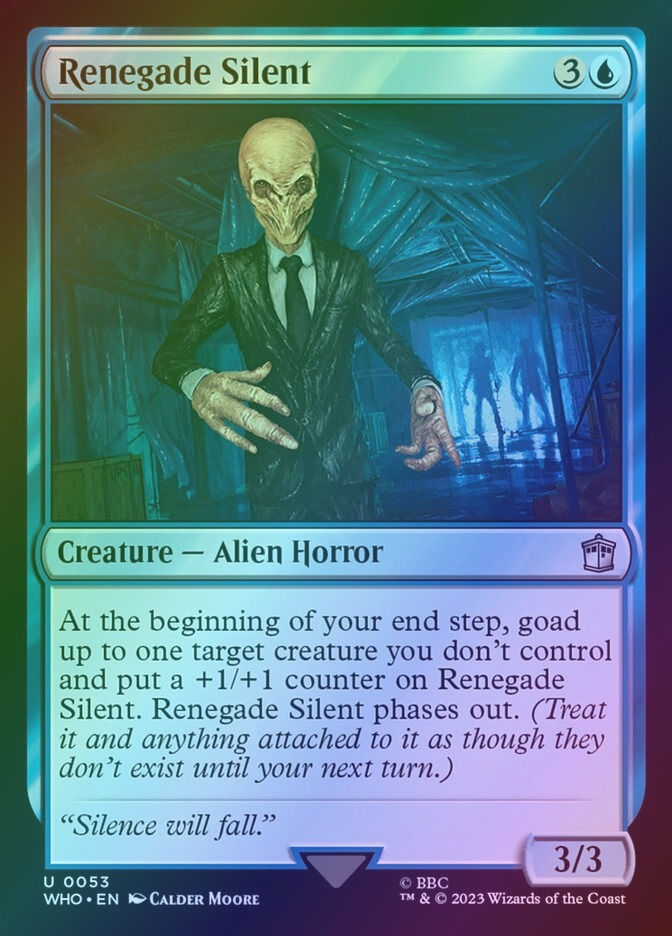 Renegade Silent (WHO) (53) / Foil