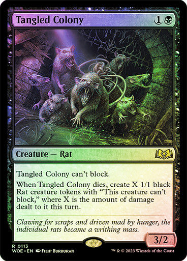 Tangled Colony (woe) / Foil