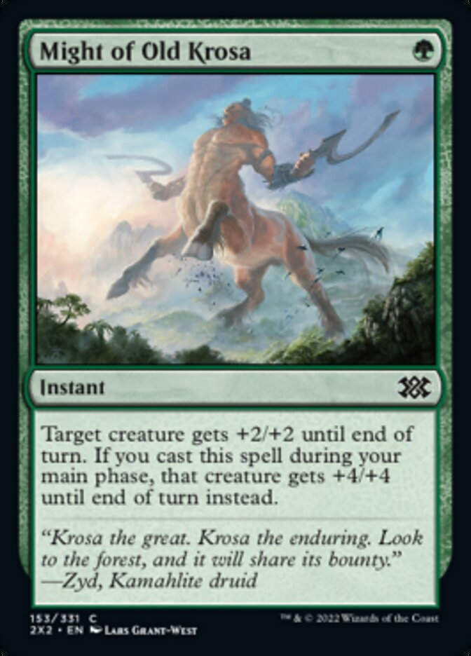 Might of Old Krosa (2X2)